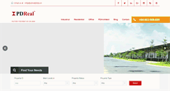 Desktop Screenshot of pdreal.com